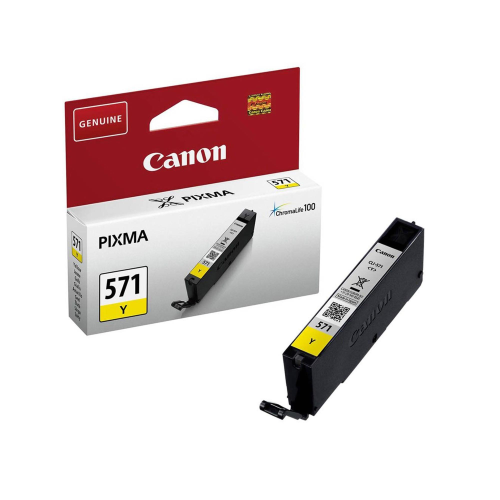 CANON CLI-571Y SERBATOIO GIALLO PER PIXMA MG5750-MG6850-MG7750 7ML